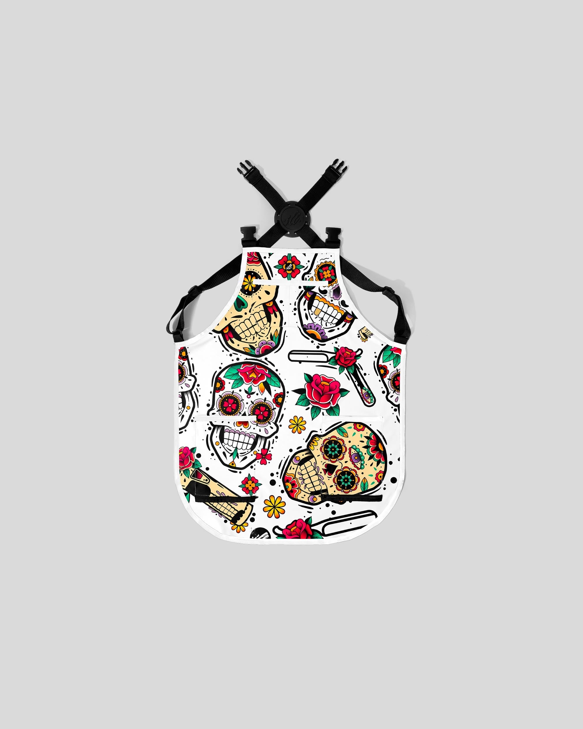 White Day of the Dead PRO Apron - Illuzien